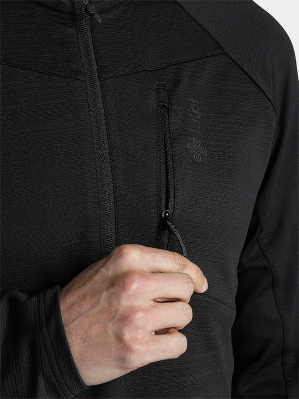 Kilpi Черен мъжки спортен суитшърт Kilpi Montale-M