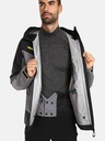 Kilpi Сиво мъжко спортно мембранно яке KILPI Hastar-M