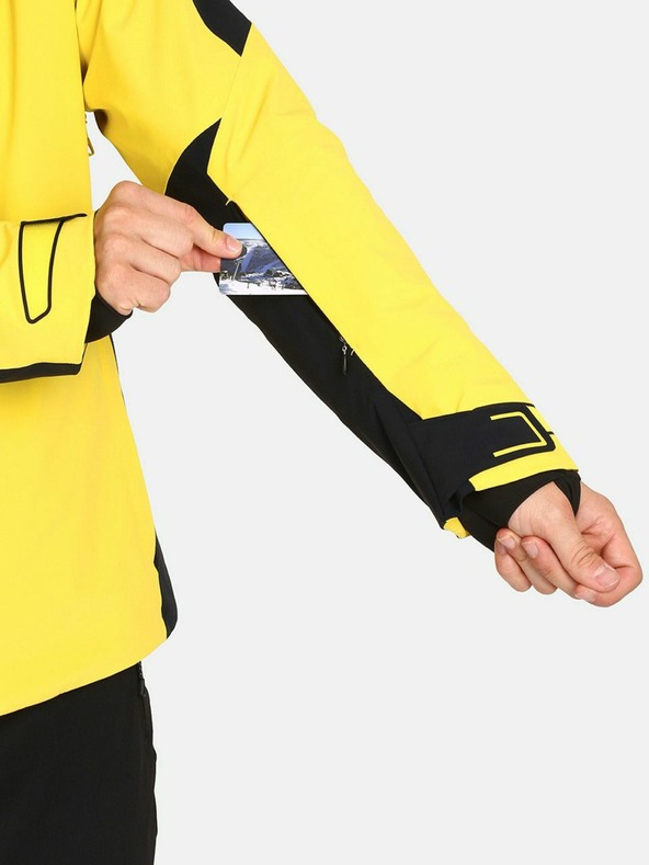 Kilpi Жълто мъжко ски яке Kilpi Hyder-M