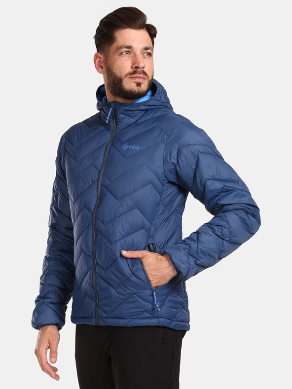 Kilpi Тъмно синьо мъжко изолирано яке Kilpi Rebeki-M