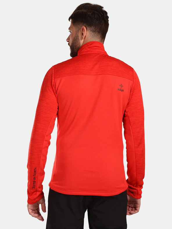 Kilpi Червен мъжки функционален суитшърт KILPI Erin-M