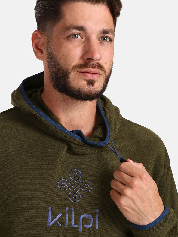 Kilpi Мъжки суитшърт от полар в цвят каки Kilpi FLOND-M