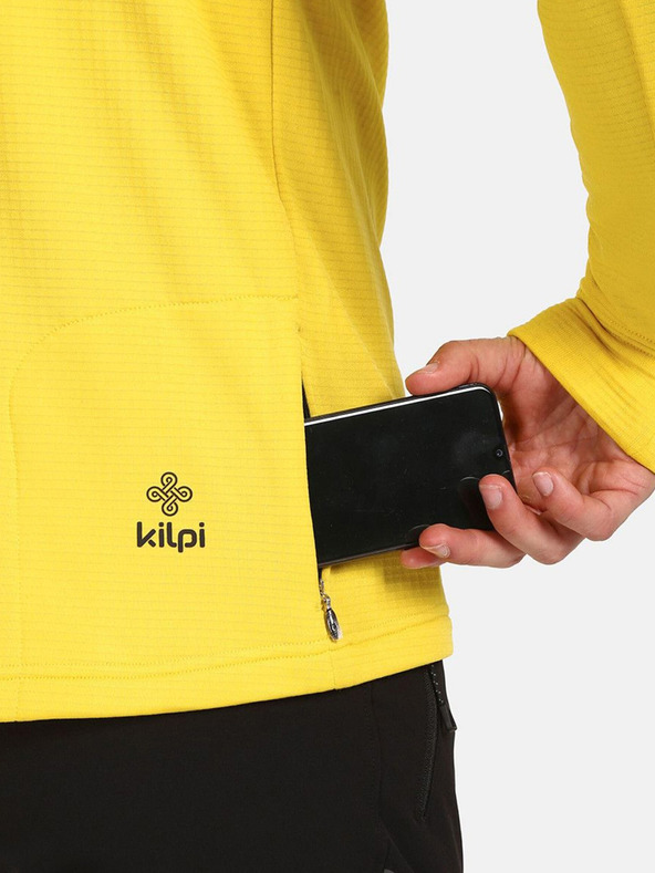 Kilpi Жълт мъжки функционален суитчър Kilpi ROLO-M