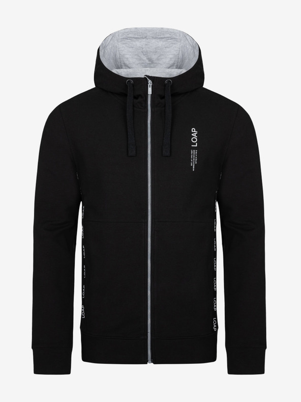 Loap Черен мъжки суитшърт LOAP EWOLUCION