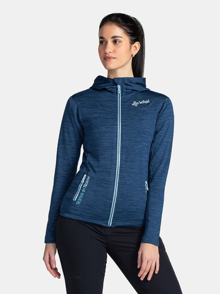 Kilpi Тъмно синя спортна дамска качулка Kilpi SEVELEN-W