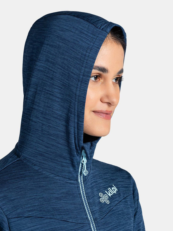 Kilpi Тъмно синя спортна дамска качулка Kilpi SEVELEN-W