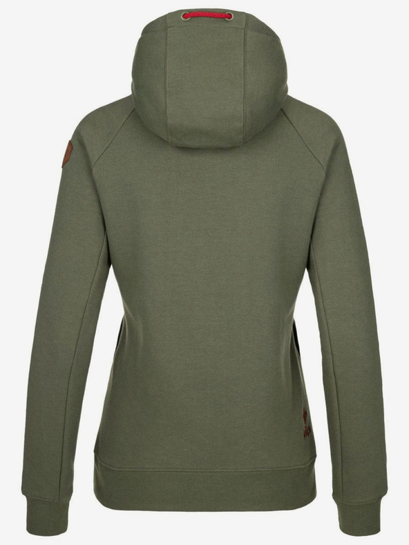 Kilpi Дамски суитшърт Kilpi SOHEY-W в цвят каки