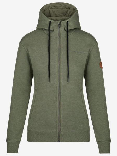 Kilpi Дамски суитчър в цвят каки Kilpi LEINES-W