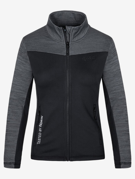 Kilpi Черен дамски суитчър с качулка Kilpi SIREN-W