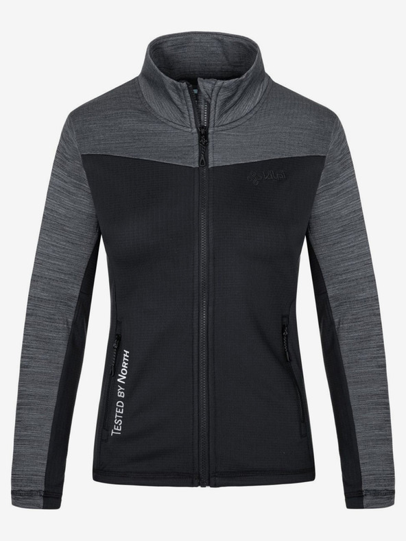 Kilpi Черен дамски суитчър с качулка Kilpi SIREN-W