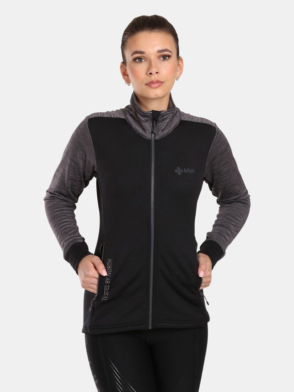 Kilpi Черна дамска функционална качулка Kilpi SIREN-W