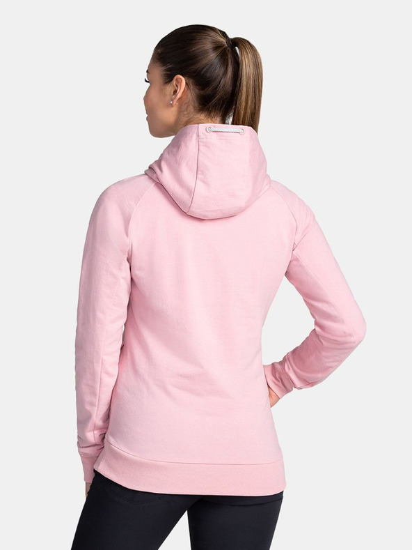 Kilpi Светлорозов дамски суитшърт Kilpi SOHEY-W