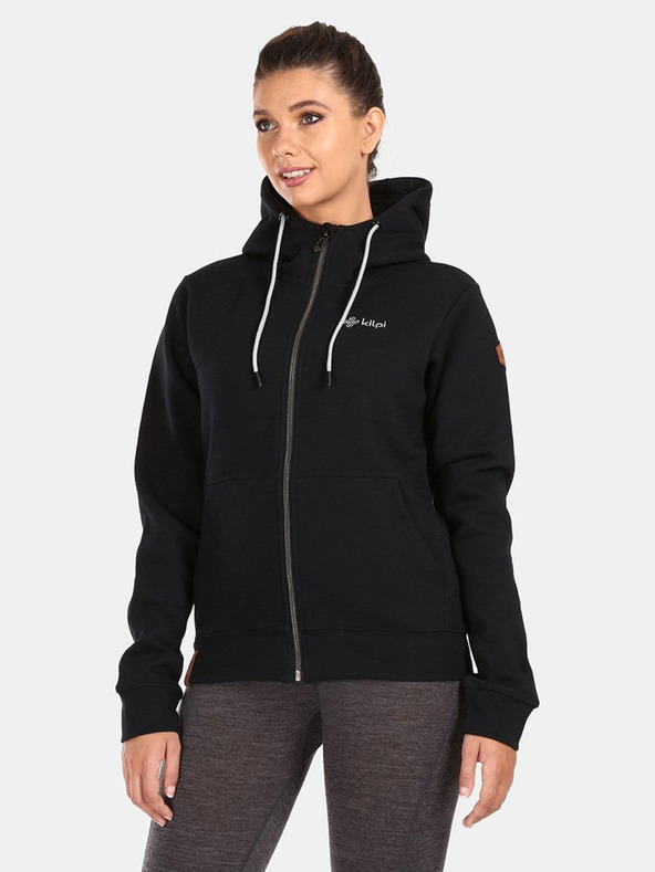 Kilpi Черен дамски функционален суитшърт Kilpi RAJANA-W