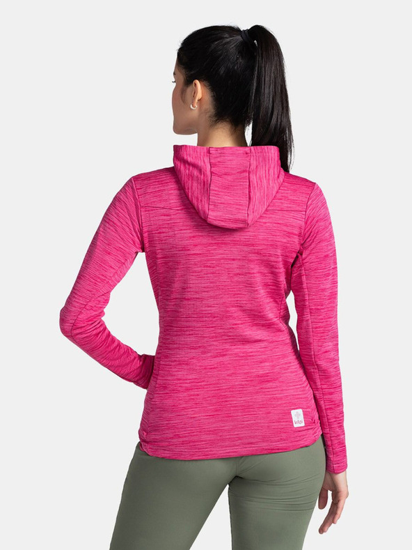 Kilpi Розов дамски суитчър с качулка Kilpi SEVELEN-W