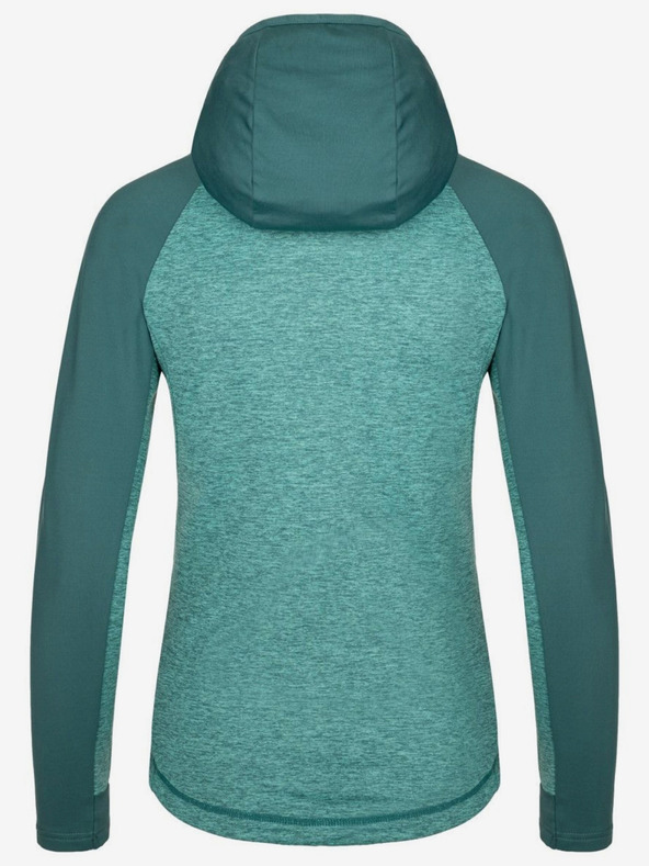 Kilpi Тюркоазена дамска функционална блуза с кафяв цвят Kilpi LAYANA-W