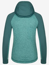 Kilpi Тюркоазена дамска функционална блуза с кафяв цвят Kilpi LAYANA-W