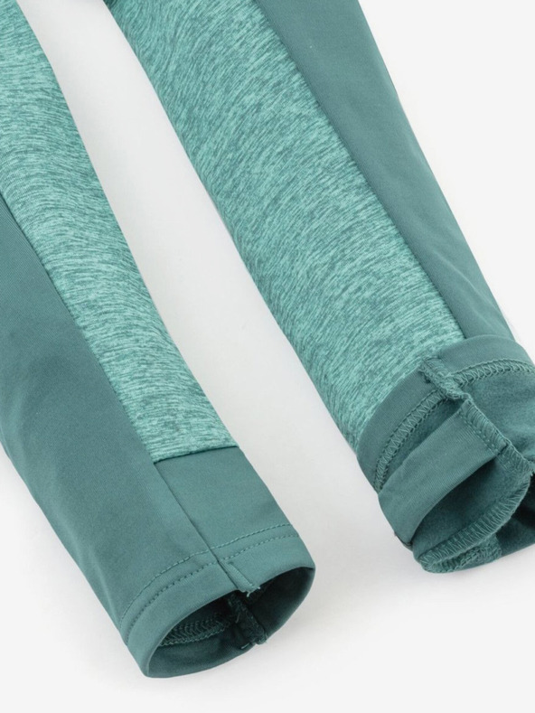 Kilpi Тюркоазена дамска функционална блуза с кафяв цвят Kilpi LAYANA-W