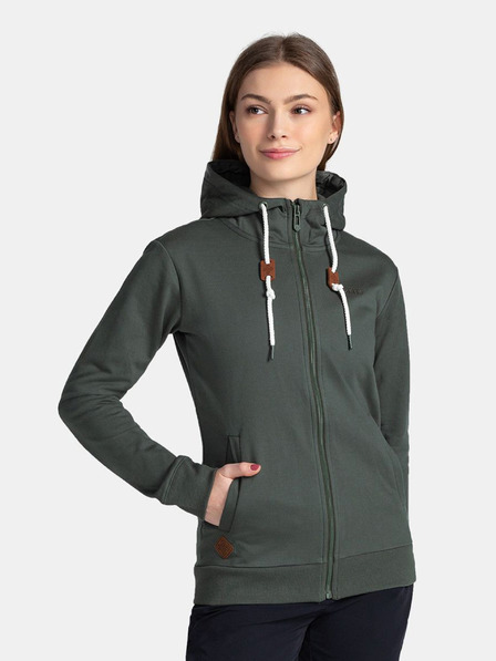 Kilpi Тъмнозелен дамски суитчър Kilpi BERY-W