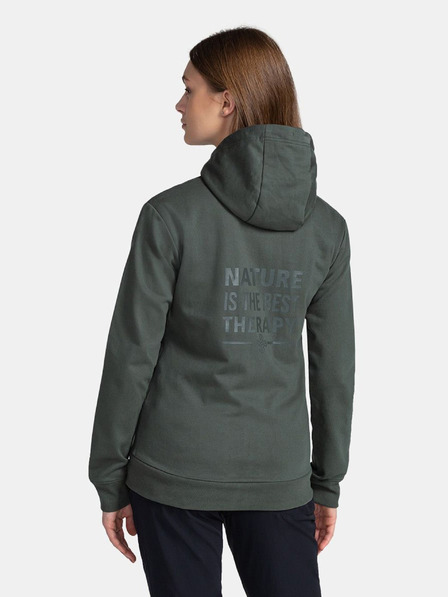 Kilpi Тъмнозелен дамски суитчър Kilpi BERY-W