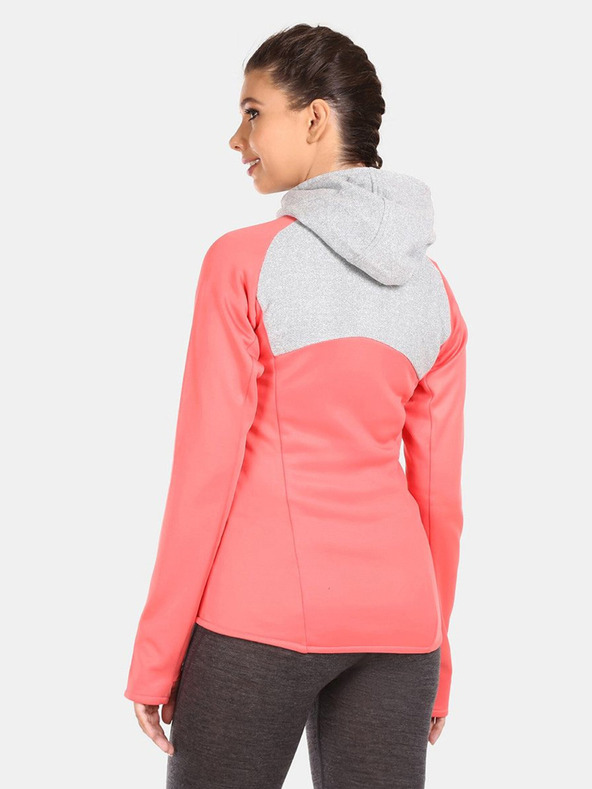 Kilpi Сиво-розов дамски суитшърт от полар Kilpi VERSAM-W