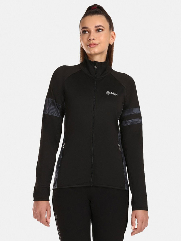 Kilpi Черна спортна дамска качулка KILPI JUNIE