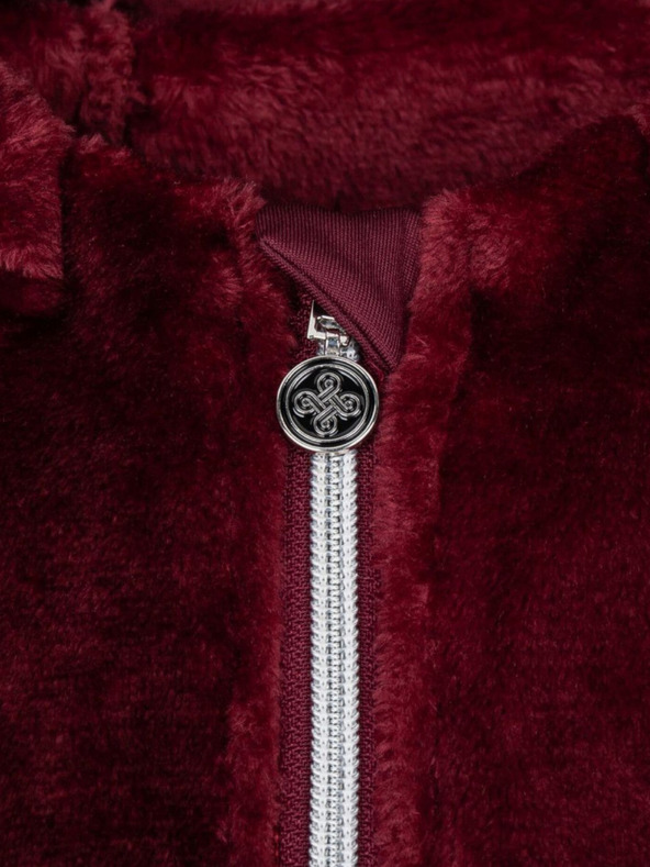 Kilpi Дамски вълнен суитчър в бордо Kilpi MARIEL-W