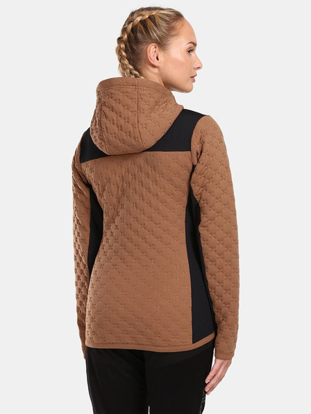 Kilpi Черно-кафяв дамски суитчър Kilpi NEVIA-W