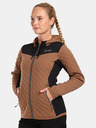 Kilpi Черно-кафяв дамски суитчър Kilpi NEVIA-W