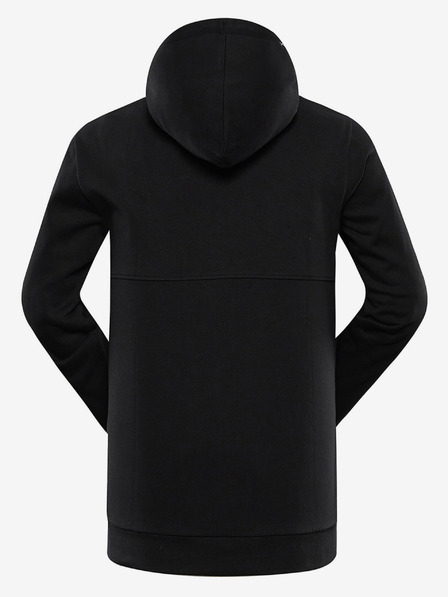 ALPINE PRO Черен мъжки суитшърт ALPINE PRO Bord