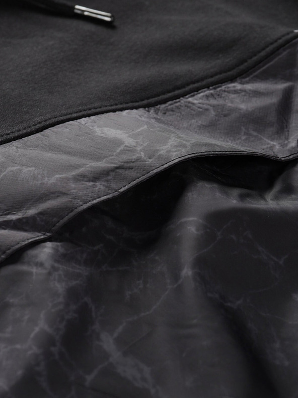 ALPINE PRO Черен мъжки суитшърт ALPINE PRO Bord