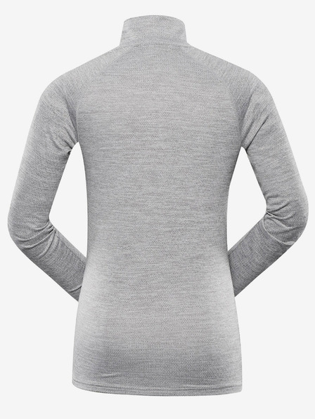 ALPINE PRO Светлосива дамска спортна тениска ALPINE PRO Wenpa