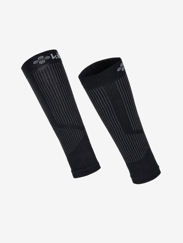 Kilpi Черни компресионни маратонки за прасци за мъже Kilpi PRESS