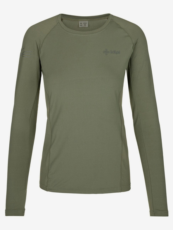 Kilpi Дамска функционална тениска Kilpi LINA в цвят каки