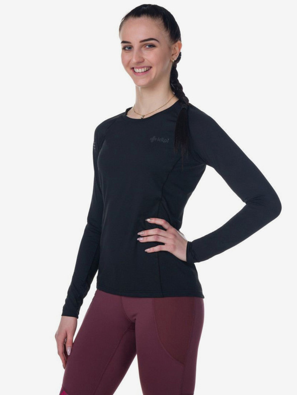 Kilpi Дамска функционална тениска Kilpi LINA в цвят каки