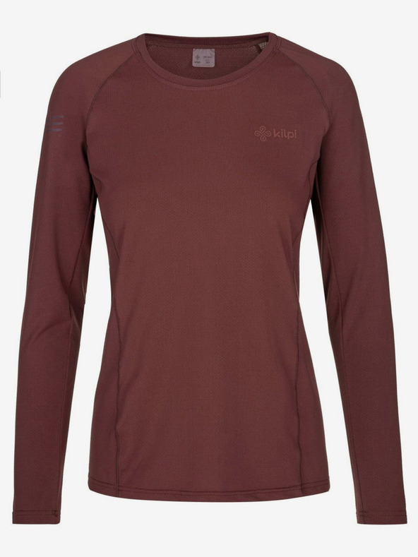 Kilpi Дамска функционална тениска Kilpi LINA в цвят бордо