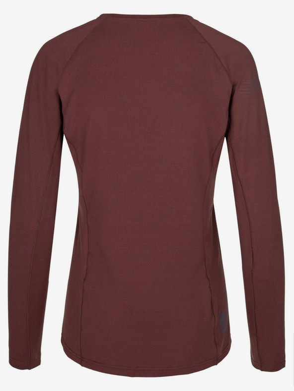 Kilpi Дамска функционална тениска Kilpi LINA в цвят бордо