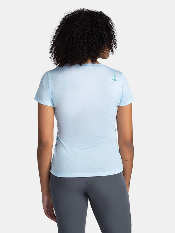 Kilpi Светлосиня дамска спортна тениска Kilpi GAROVE
