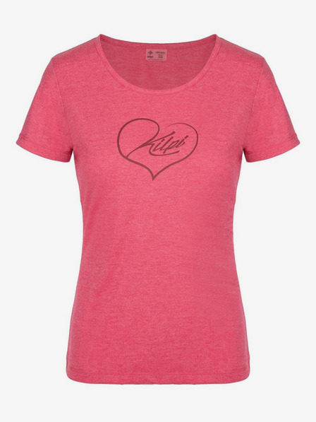 Kilpi Тъмнорозова спортна тениска за жени Kilpi GAROVE