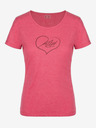 Kilpi Тъмнорозова спортна тениска за жени Kilpi GAROVE