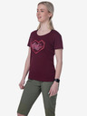 Kilpi Тъмнорозова спортна тениска за жени Kilpi GAROVE