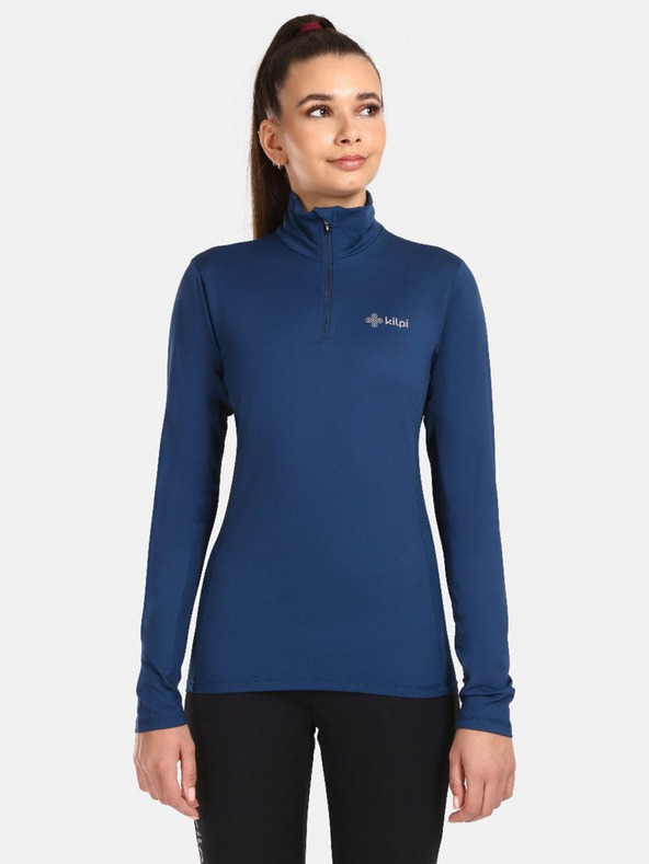 Kilpi KILPI WILLIE тъмно синя дамска термотениска със стояща яка