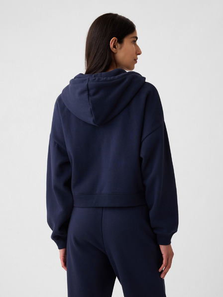 GAP Скъсен суитшърт с качулка GAP