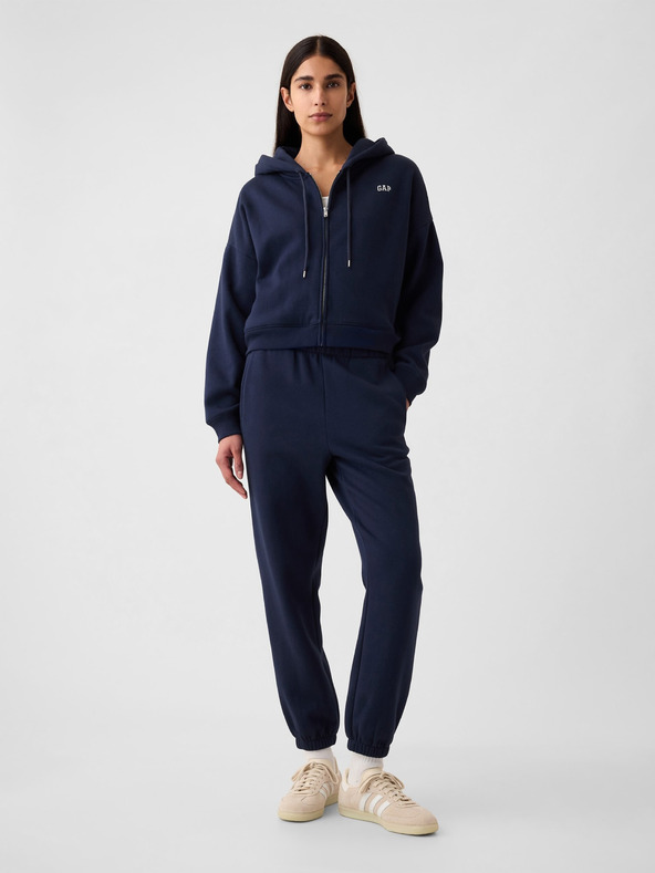 GAP Скъсен суитшърт с качулка GAP