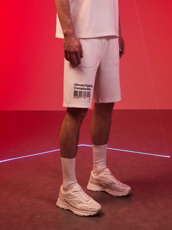Celio Бели мъжки къси панталони Celio UFC