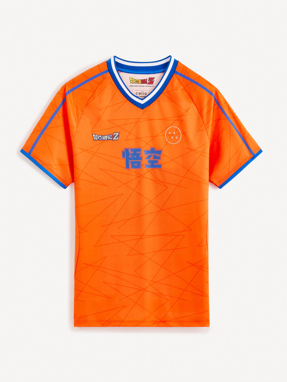 Celio Оранжева мъжка тениска Celio Dragon Ball