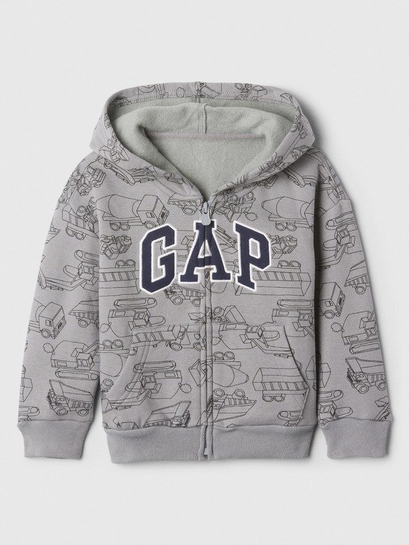 GAP Бебешки суитшърт с логото на GAP