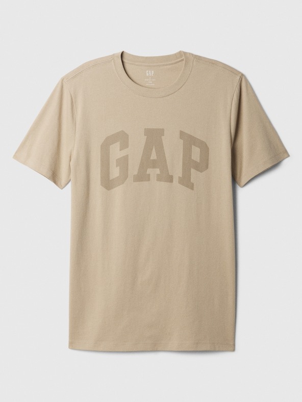 GAP Памучна тениска с логото на Gap