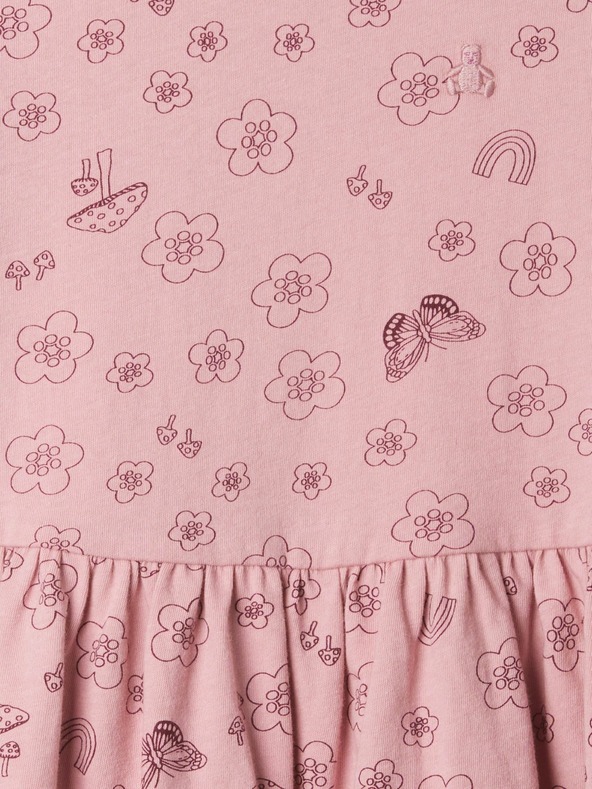 GAP Бебешки топ с пеплум Gap