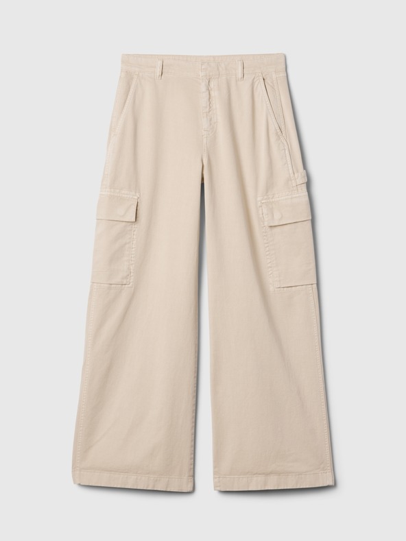 GAP Панталон с джобове Baggy Khaki Cargo GAP