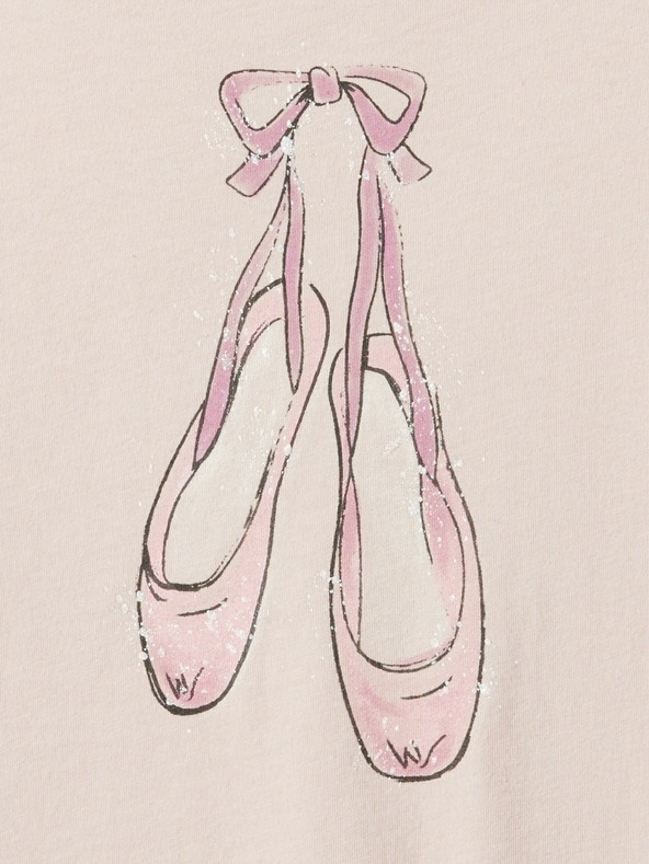 GAP Бебешка памучна тениска GAP